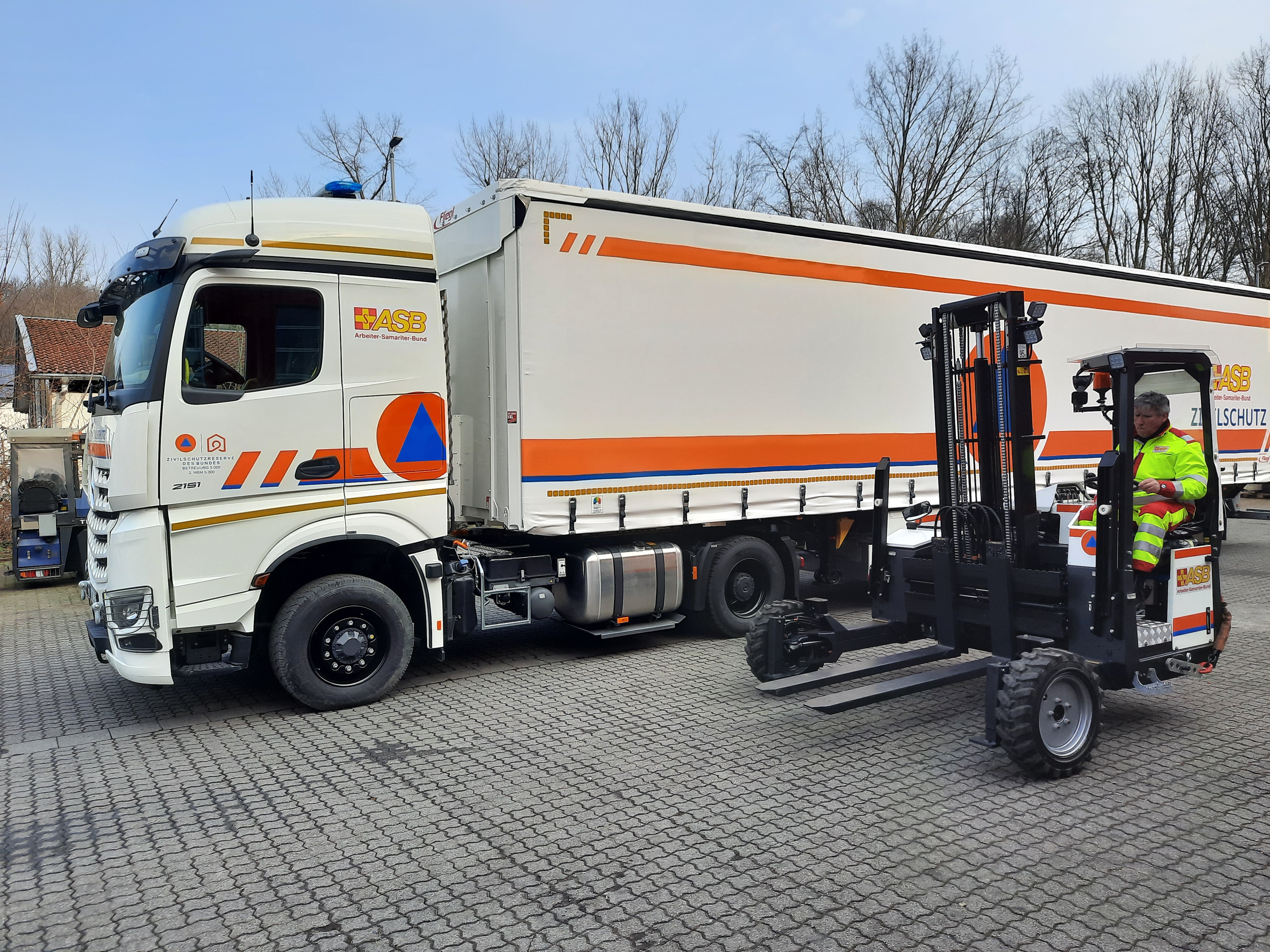 Kinglifter GmbH delivers machine to ASB Zivilschutzreserve in Bochum