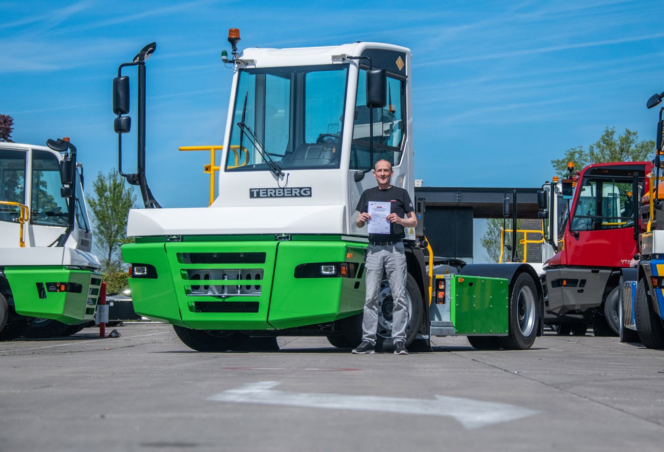 Terberg Benschop ontvangt eerste nationale typegoedkeuring voor mobiele machine