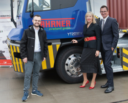 The road to sustainable freight transport at Fahrner Overland in Austria