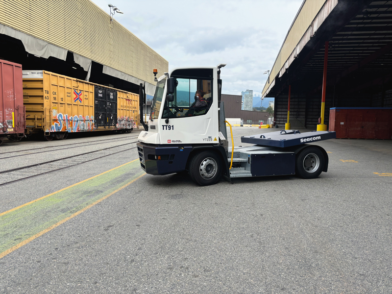 Heavy drawbar application at SSA Marine